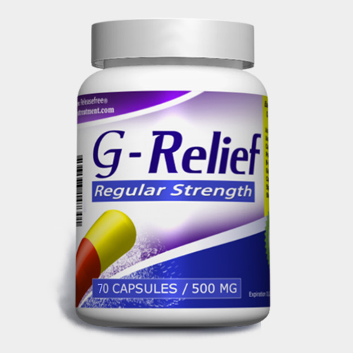 Regular Strength G-Relief (70 Caps) FDA-CERTIFIED