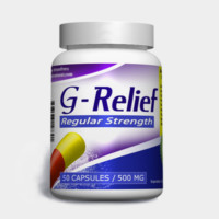 Natural Cure for ganglion cysts G-Relief Regular-strength-50-capsules INFO ganglioncysttreatment.com