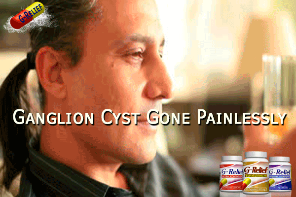 Testimonial Michel Ronner, G-Relief Alternative to Ganglion Cyst Surgery Info: g-relief.com